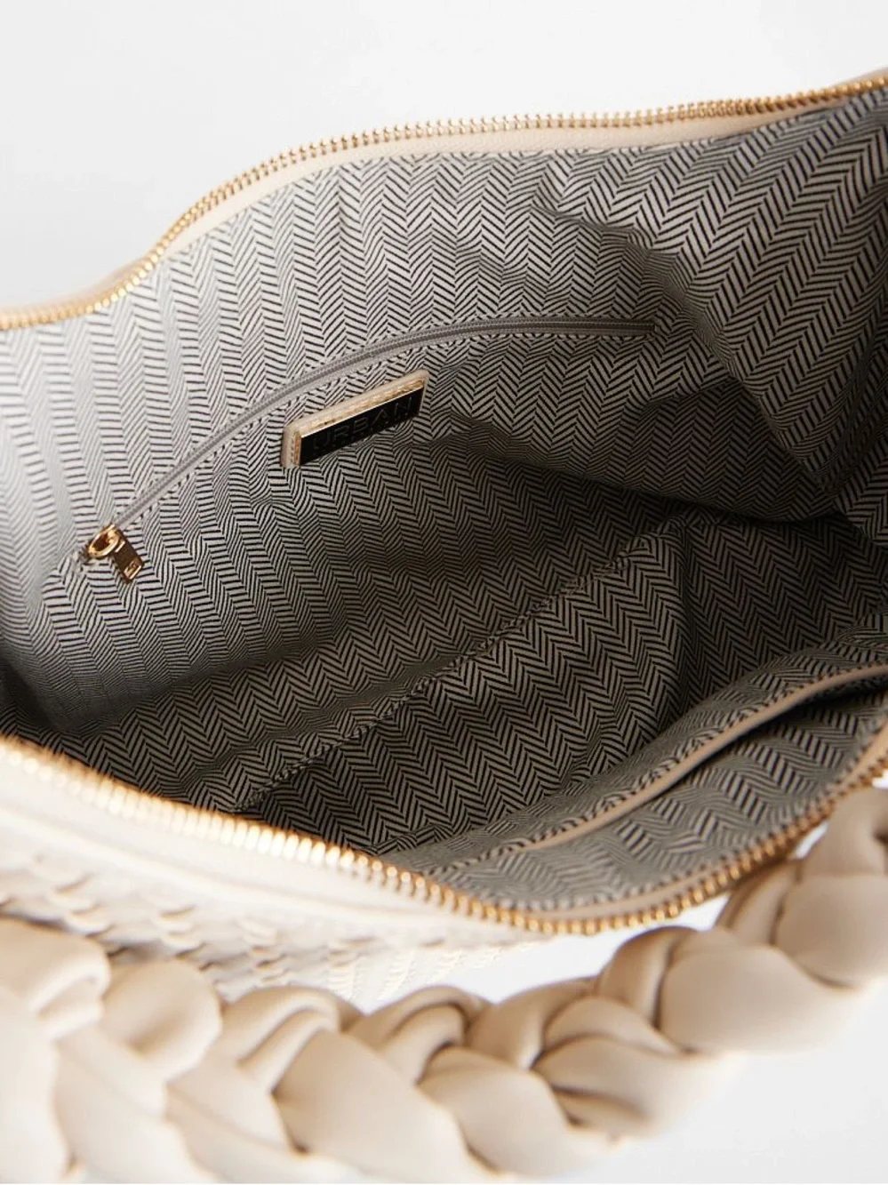 Vici At My Side Faux Leather Woven Convertible Hobo Bag